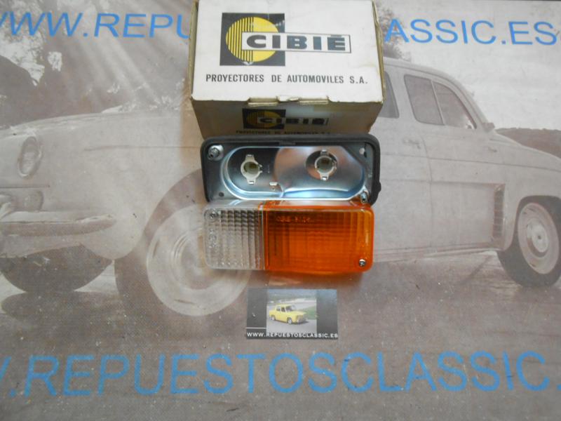 IRE116 PILOTO DELANTERO IZQUIERDO BICOLOR RENAULT 7 2ª SERIE CIBIE valeo 061952