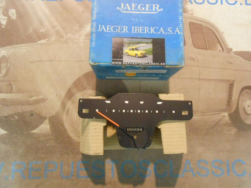 CK27 VELOCIMETRO CUENTAKILOMETROS RENAULT 8, 10 , JAEGER 6079