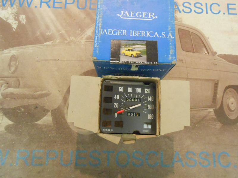 CK21 VELOCIMETRO CUENTAKILOMETROS RENAULT 5 TS 180 KM/H , JAEGER 6221