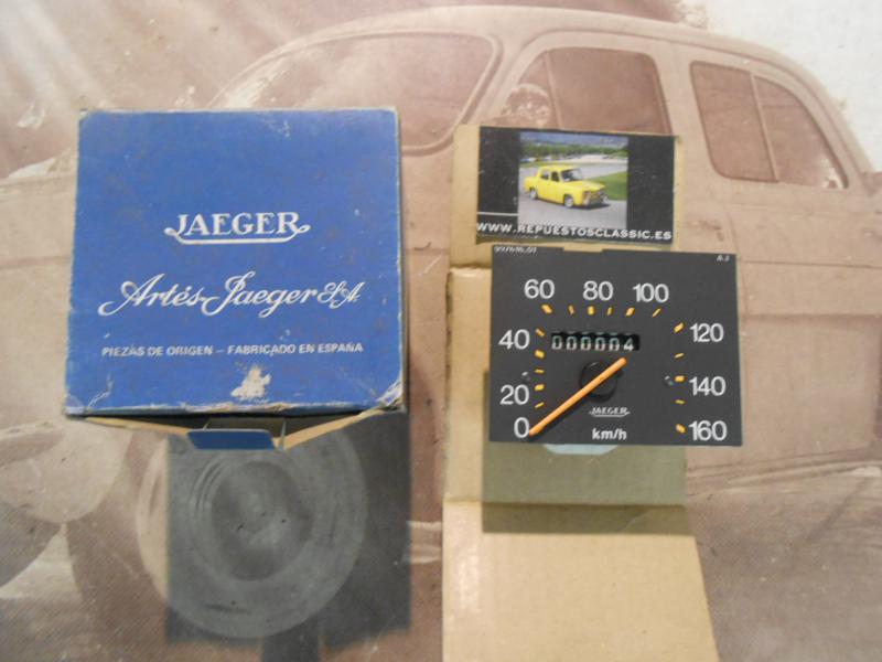 CK26 VELOCIMETRO CUENTAKILOMETROS RENAULT 7 MODELO 1979 , JAEGER 6419