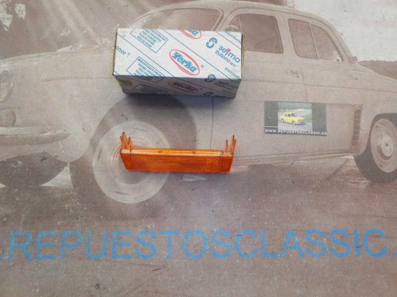IRE196 TULIPA AMBAR PILOTO INTERMITENTE DELANTERO RENAULT 9 , 11 , 19 , EXPRESS YORKA - VALEO