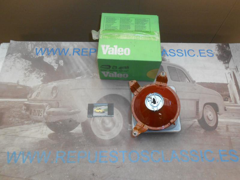 IRE215 OPTICA FARO INTERIOR IZQUIERDO LUZ LARGA H1 RENAULT 12 TS 1ª SERIE ->77  PASA - VALEO 061708