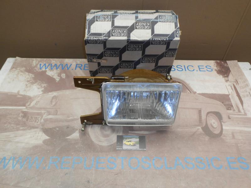 IRE239 OPTICA FARO IZQUIERDO RENAULT 12 S 74-> KINBY - VALEO H4