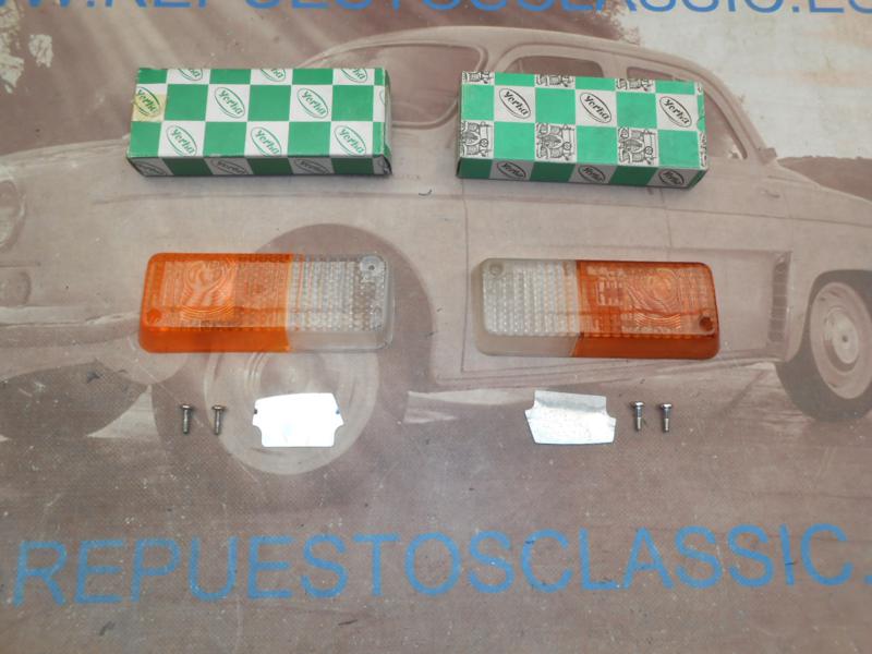 IRE247 JUEGO TULIPAS PILOTOS DELANTEROS RENAULT 12 S , N , GORDINI , ALPINE A310 , YORKA