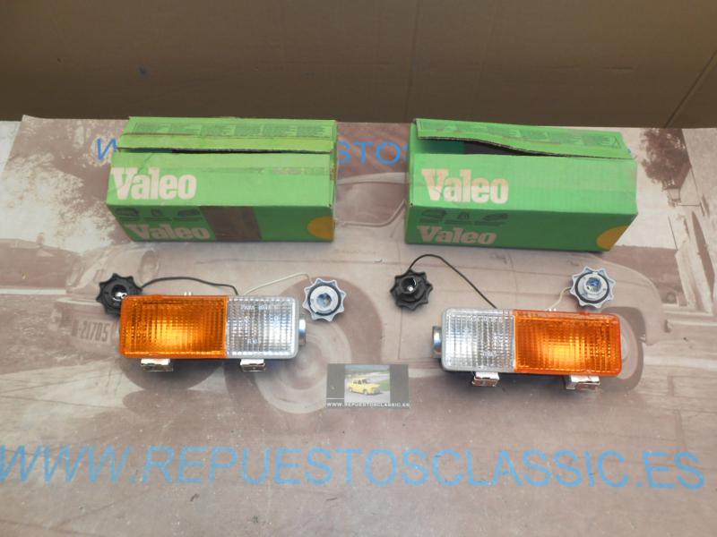 IRE258 JUEGO PILOTOS DELANTEROS RENAULT 12 MODERNO TS, TL VALEO 061967 061968