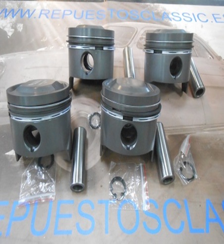 0ROT22P03306 JUEGO 4 PISTONES SEAT 124, 131, 132 84 +1