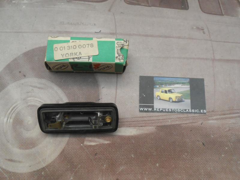 IRE276 PILOTO LUZ MATRICULA RENAULT 18 1ª SERIE , YORKA