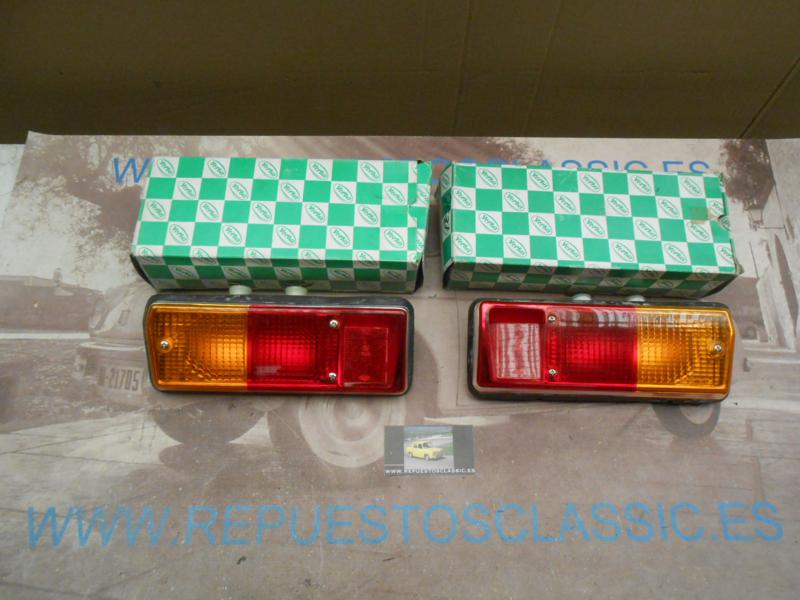 IRE284 JUEGO PILOTOS TRASEROS RENAULT 12 N 71->76 , ALPINE A310 1600 , YORKA