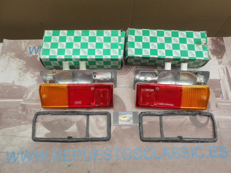 IRE284 JUEGO PILOTOS TRASEROS RENAULT 12 N 71->76 , ALPINE A310 1600 , YORKA