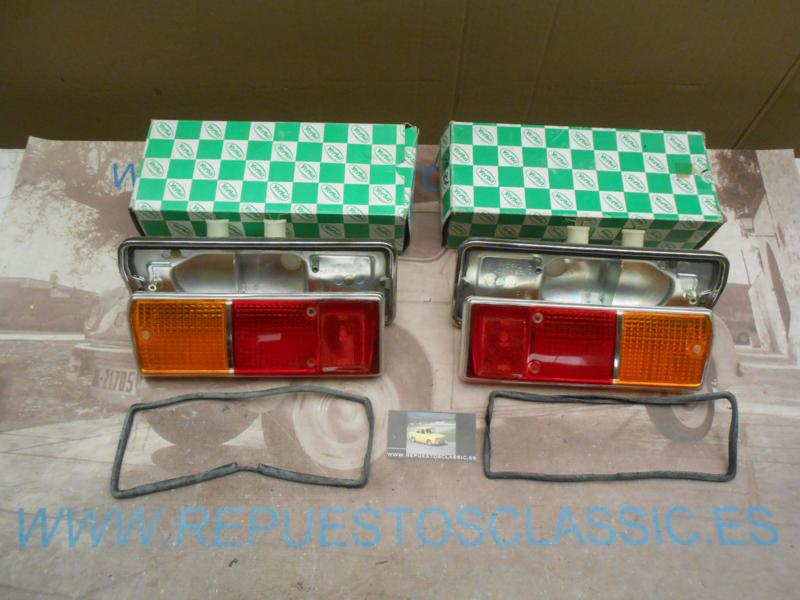 IRE285 JUEGO PILOTOS TRASEROS RENAULT 12 SUPER 71->76 , ALPINE A310 1600 , YORKA