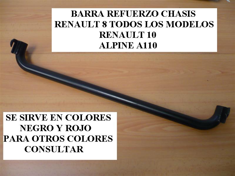 MC2057 BARRA REFUERZO GRUPO 2 RENAULT 8, RENAULT 10, DAUPHINE, ONDINE, GORDINI