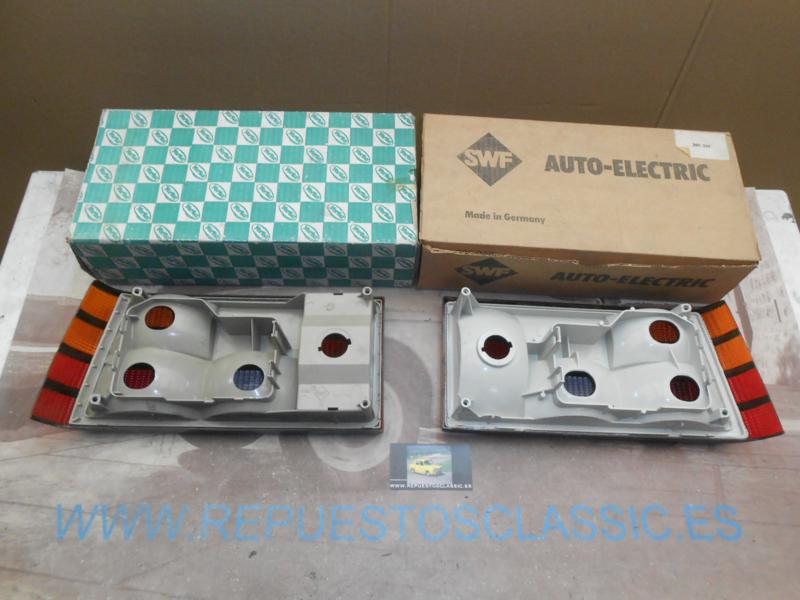 31P8 JUEGO TULIPAS PILOTOS TRASEROS OPEL ASCONA C 84>88