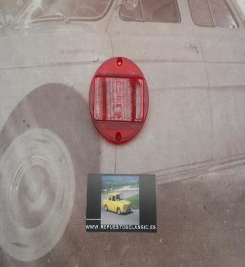 PI389 P2 CATADIOPTRICO REDONDO ROJO CAMION AUTOBUS CARAVANA REMOLQUE TRACTOR DIAM. 77mm