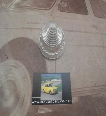 PI397 P2 TULIPA BLANCA PILOTO REDONDO LUZ POSICION CAMION AUTOBUS CARAVANA DIAM. 69mm ALTO 45mm
