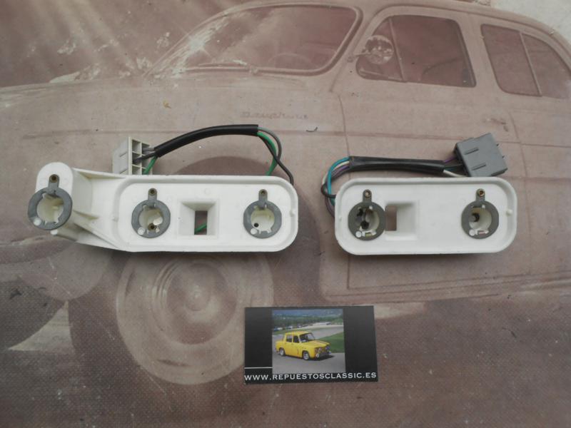 IT72 JUEGO PORTALAMPARAS PILOTO TRASERO TALBOT SOLARA CIBIE - VALEO