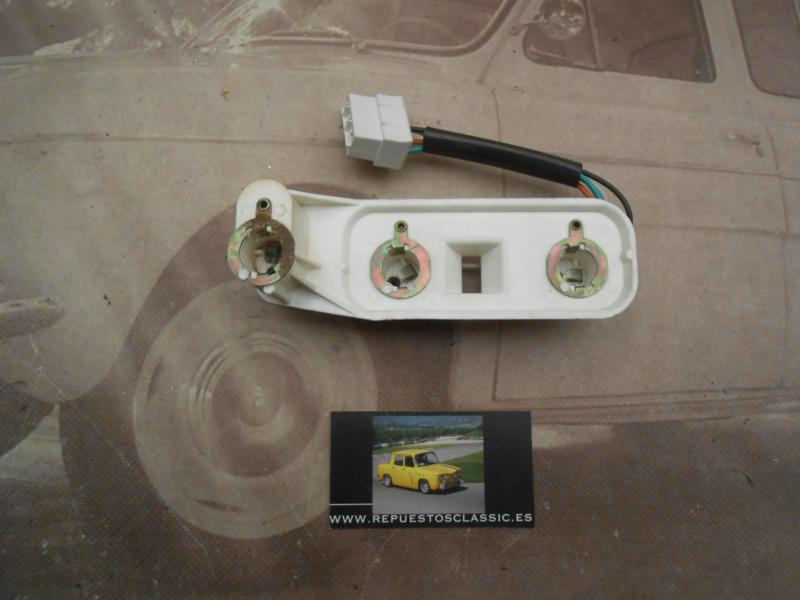 IT73 PORTALAMPARAS CON LUZ MATRICULA PILOTO TRASERO TALBOT SOLARA CIBIE - VALEO