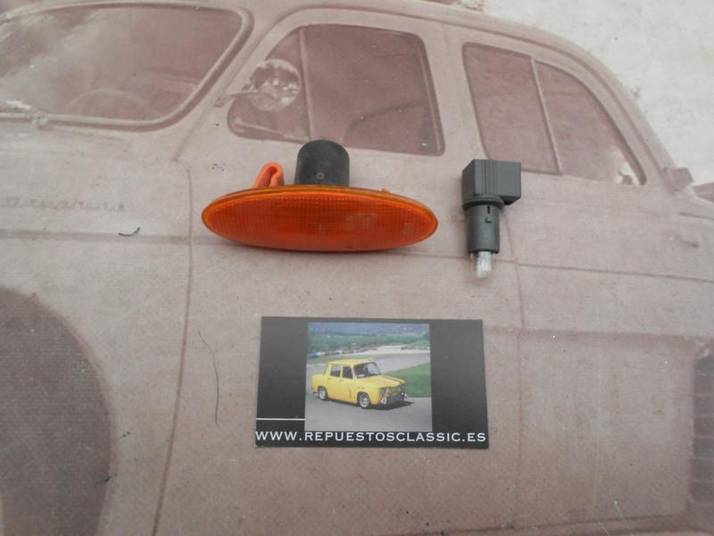 58P8 PILOTO INTERMITENTE LATERAL AMBAR FIAT PUNTO 93>98 RINDER 888 CON PORTALAMPARAS