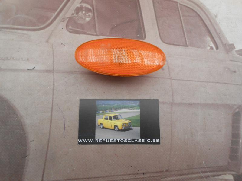 58P8 PILOTO INTERMITENTE LATERAL AMBAR FIAT PUNTO 93>98 RINDER 888 CON PORTALAMPARAS