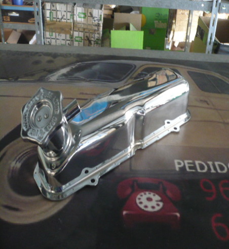 TAPA DE BALANCINES CROMADA PARA SEAT 127
