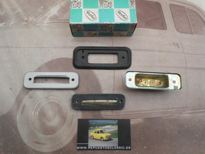 PI402 P2 PILOTO LUZ MATRICULA MEVOSA DKW  MERCEDES CHASIS CON CABINA , YORKA