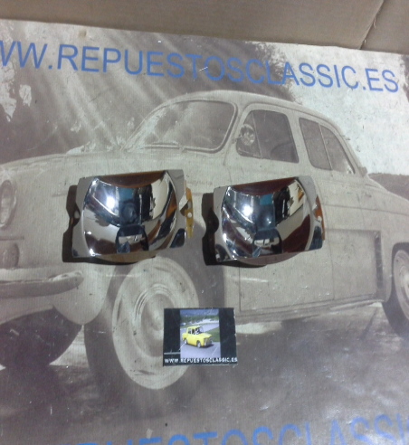 A35-26P8 JUEGO REFLECTORES FAROS LARGO ALCANCE Y ANTINIEBLA CIBIE AIRPORT 35 RENAULT 5 ALPINE Y OTROS