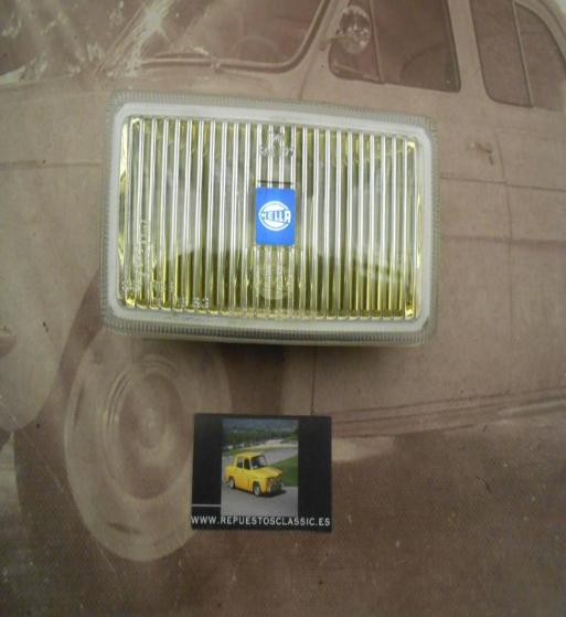 81P8 OPTICA ANTINIEBLA AMARILLO HELLA 8332R19 - 1ND11623400 MEDIDA 180x90mm