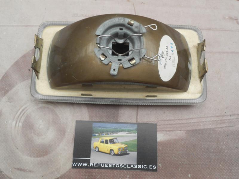 81P8 OPTICA ANTINIEBLA AMARILLO HELLA 8332R19 - 1ND11623400 MEDIDA 180x90mm