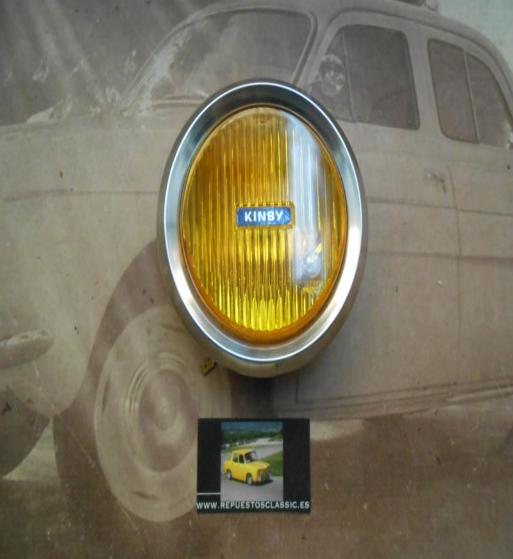 96P8 FARO REDONDO ANTINIEBLA AMARILLO KINBY , DIAMETRO : 143mm