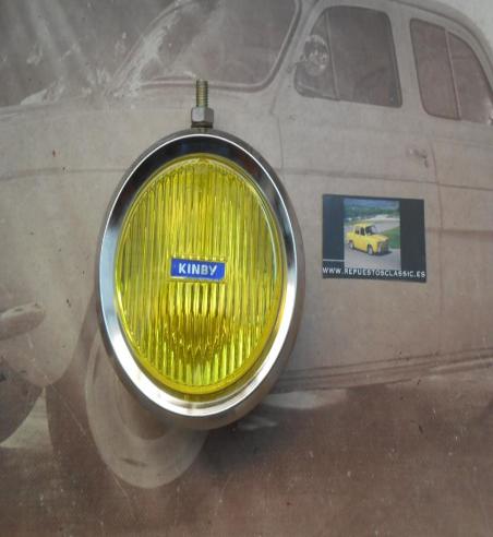 97P8 FARO REDONDO ANTINIEBLA AMARILLO KINBY , DIAMETRO : 143mm