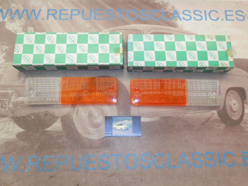 PI418P2 JUEGO TULIPAS BICOLOR PILOTOS DELANTEROS NISSAN PATROL (160) 80-->89 , YORKA 42391 / 42392