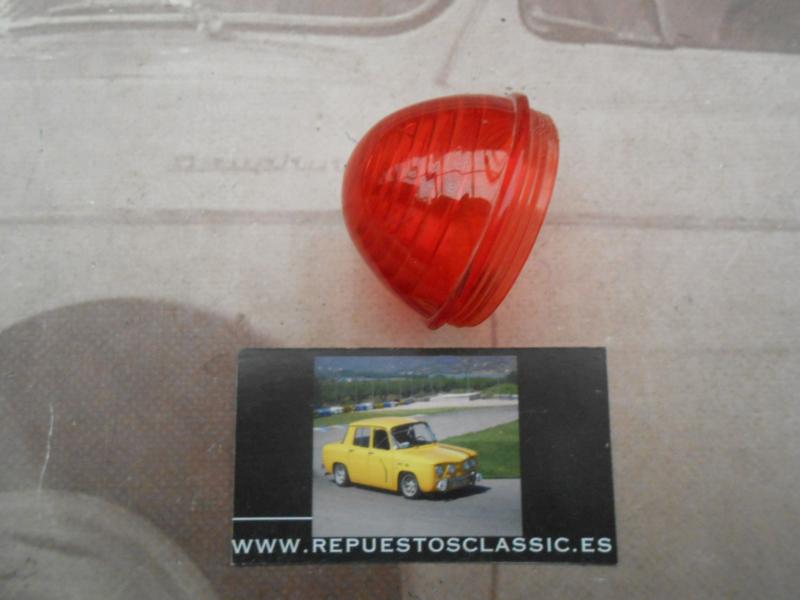 PI202*P4 TULIPA ROJA PILOTO REDONDO MEDIDA 45x34mm ROSCA EXTERIOR