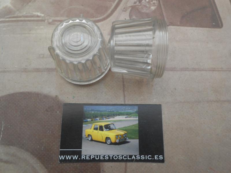 PI432P2 JUEGO TULIPAS UNIVERSALES PILOTOS REDONDOS BLANCOS MEDIDA 45x43mm ROSCA EXTERIOR