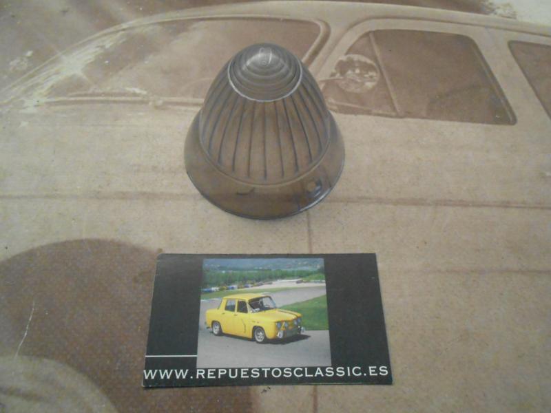 PI457P2 TULIPA PILOTO REDONDO BLANCO LUZ POSICION MERCEDES Y OTROS MODELOS MEDIDA 71x55mm