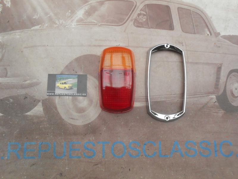 Pi480P2 TULIPA BICOLOR CON BISEL PILOTO TRASEROS MERCEDES DKW F1000