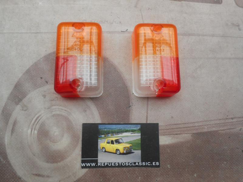 PI499P2 JUEGO 2 TULIPAS PILOTO COLGANTE LATERAL IZQUIERDO Y DERECHO CAMION , TRACTOR , REMOLQUE  MEDIDA 81x50x35mm