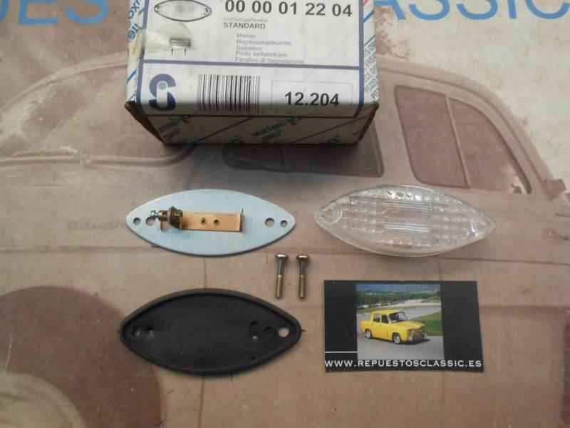 Pi505P2 PILOTO UNIVERSAL OVALADO SEÑALIZACION BLANCO YORKA 12204