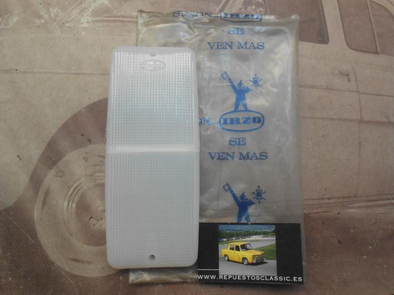 Pi555P2 TULIPA PLAFON RECTANGULAR LUZ INTERIOR CORTESIA CAMION AUTOBUS CARAVANA , MEDIDA 185x77x22mm