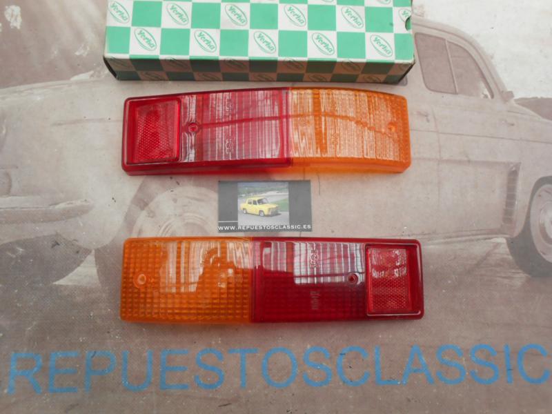 Pi568P2 JUEGO TULIPAS PILOTOS TRASEROS SAVA PEGASO J4 , YORKA