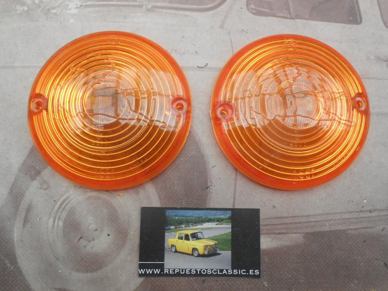 Pi575P2 JUEGO 2 TULIPAS AMBAR PILOTO TRASERO CAMION PEGASO COMET