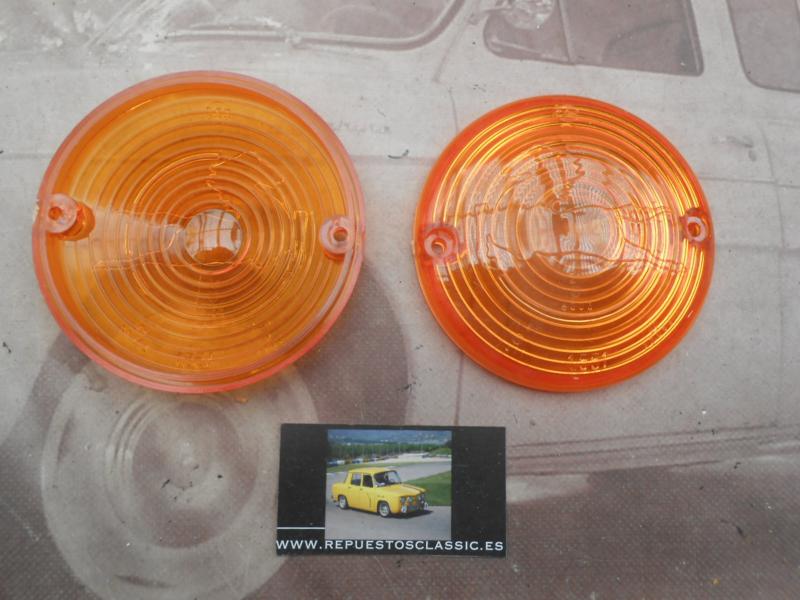 Pi575P2 JUEGO 2 TULIPAS AMBAR PILOTO TRASERO CAMION PEGASO COMET