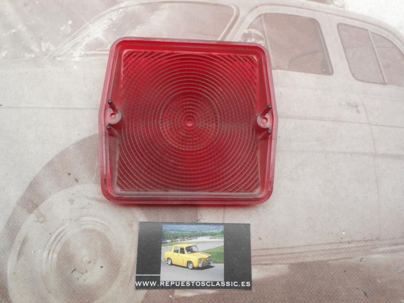 Pi577P2 TULIPA ROJA CUADRADA PILOTO TRASERO CAMION PEGASO - BARREIROS MEDIDA 139x130x32mm