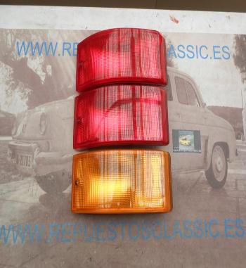 Pi579P2 JUEGO 3 PILOTOS TRASEROS ARCOL P285 UNIVERSALES ENVOLVENTES AUTOBUS , ( INTERMITENTE , POSICION/FRENO , ANTINIEBLA )