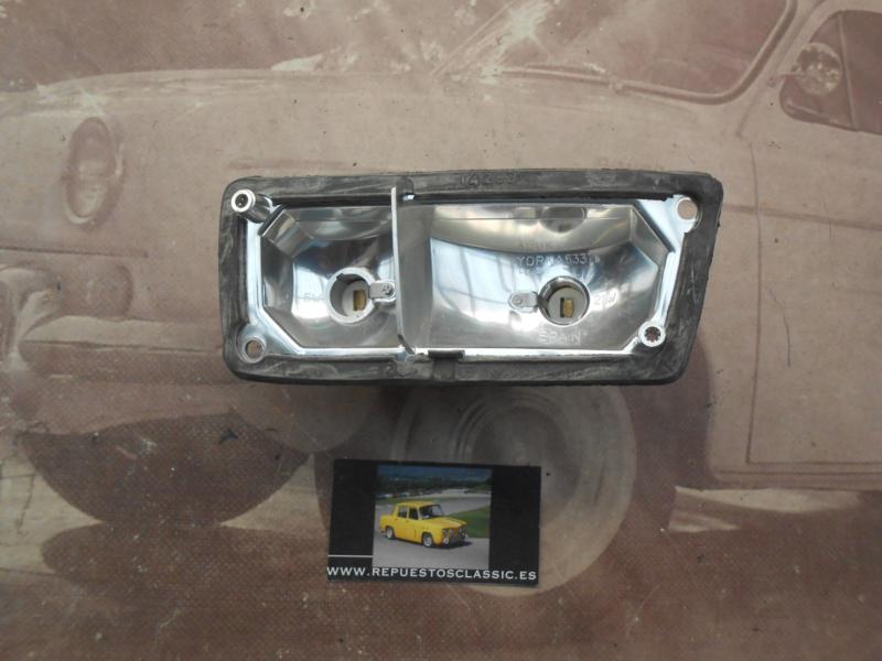 IRE336 PORTALAMPARAS PILOTO DELANTERO IZQUIERDO RENAULT 5 ANTIGUO >81 CON JUNTA GOMA