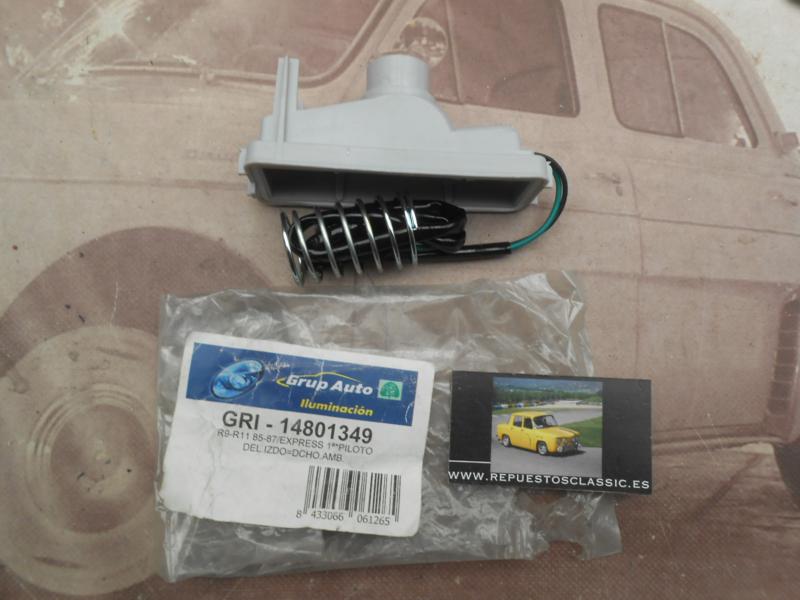 IRE341 PORTALAMPARAS PILOTO DELANTERO RENAULT 9 , 11 85>87 , EXPRESS I , REF. GRI 14801349