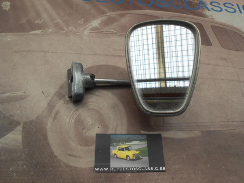 RET178 RETROVISOR EXTERIOR CROMADO GEMO ADAPTABLE AL MARCO PUERTA VEHICULOS CLASICOS