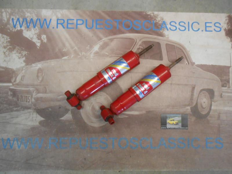 AM95 JUEGO AMORTIGUADORES DELANTEROS SEAT 132 , FIAT ARGENTA , ARMSTRONG RED MAX4 2263 1245 76 35 258 REGULABLES EN DUREZA