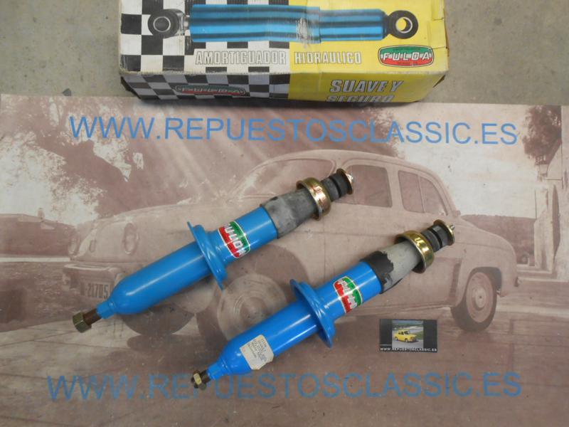 AM129P2 JUEGO AMORTIGUADORES DELANTEROS HIDRAULICOS RENAULT 12 >74 FULDA 11194