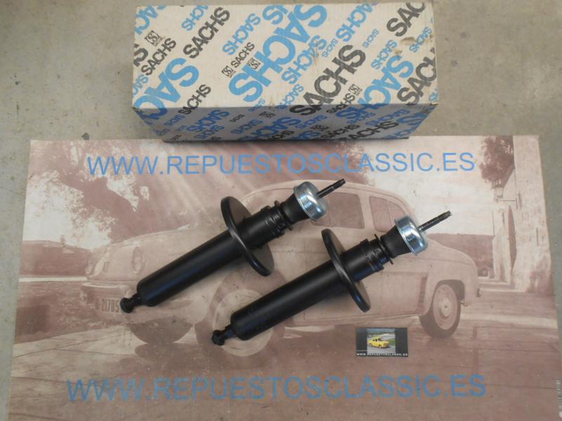 AM130P2 JUEGO AMORTIGUADORES DELANTEROS RENAULT 18 DIESEL , 2.0 GASOLINA SACHS 110508 DOBLE EFECTO