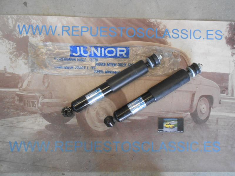 AM135P2 JUEGO AMORTIGUADORES DELANTEROS RENAULT 4 TODOS EXCEPTO R4 SUPER , JUNIOR 133 DOBLE EFECTO