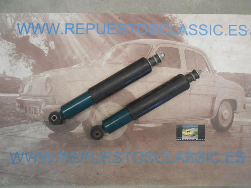 AM143P2 JUEGO AMORTIGUADORES DELANTEROS RENAULT R4 , R6 , AMORTEX C1624 AV-IC DOBLE EFECTO